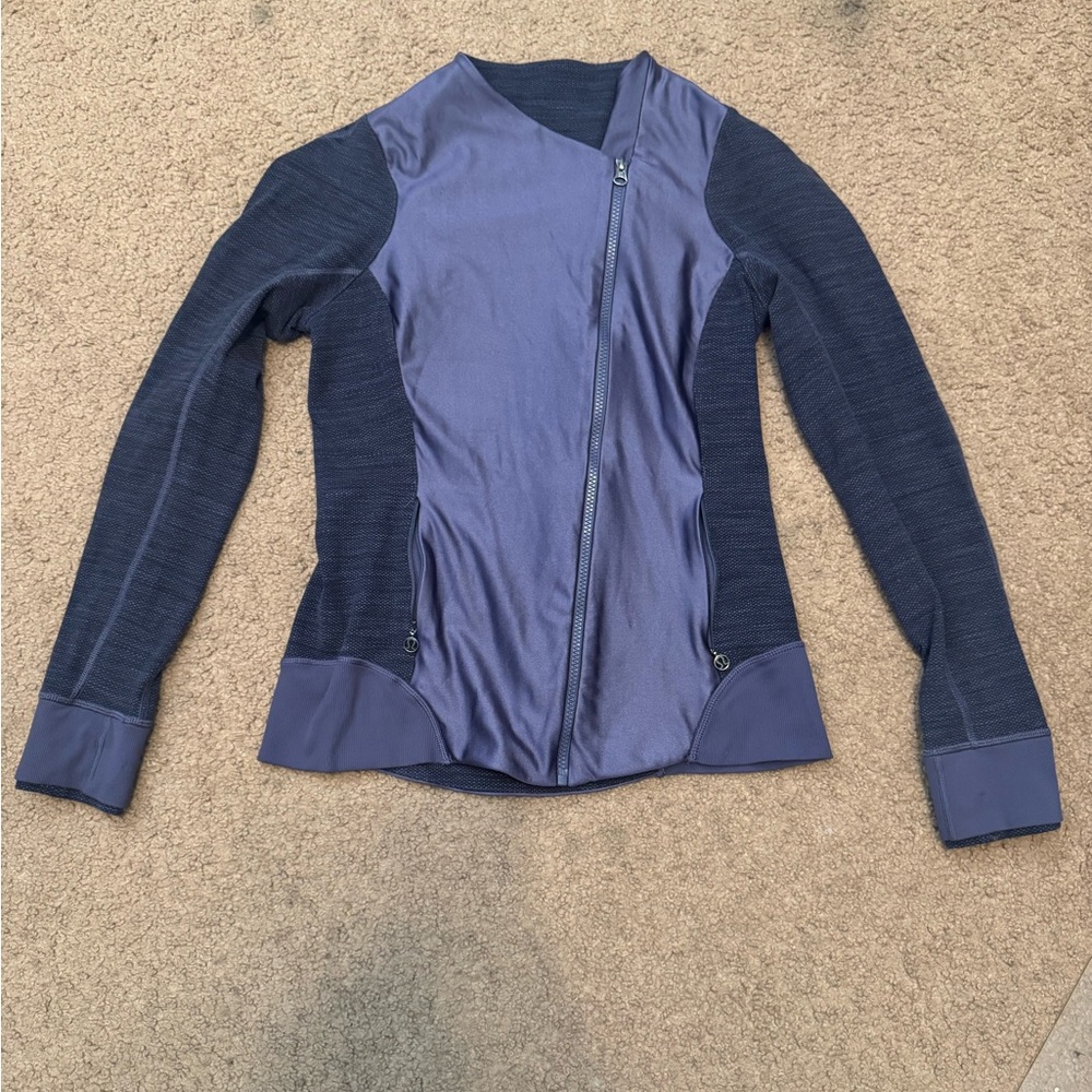 Lululemon Women's purple blue hoodie Jacket